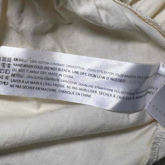 En Saison Cream Lace-Tiered Mini Dress - Picture 6 of 6